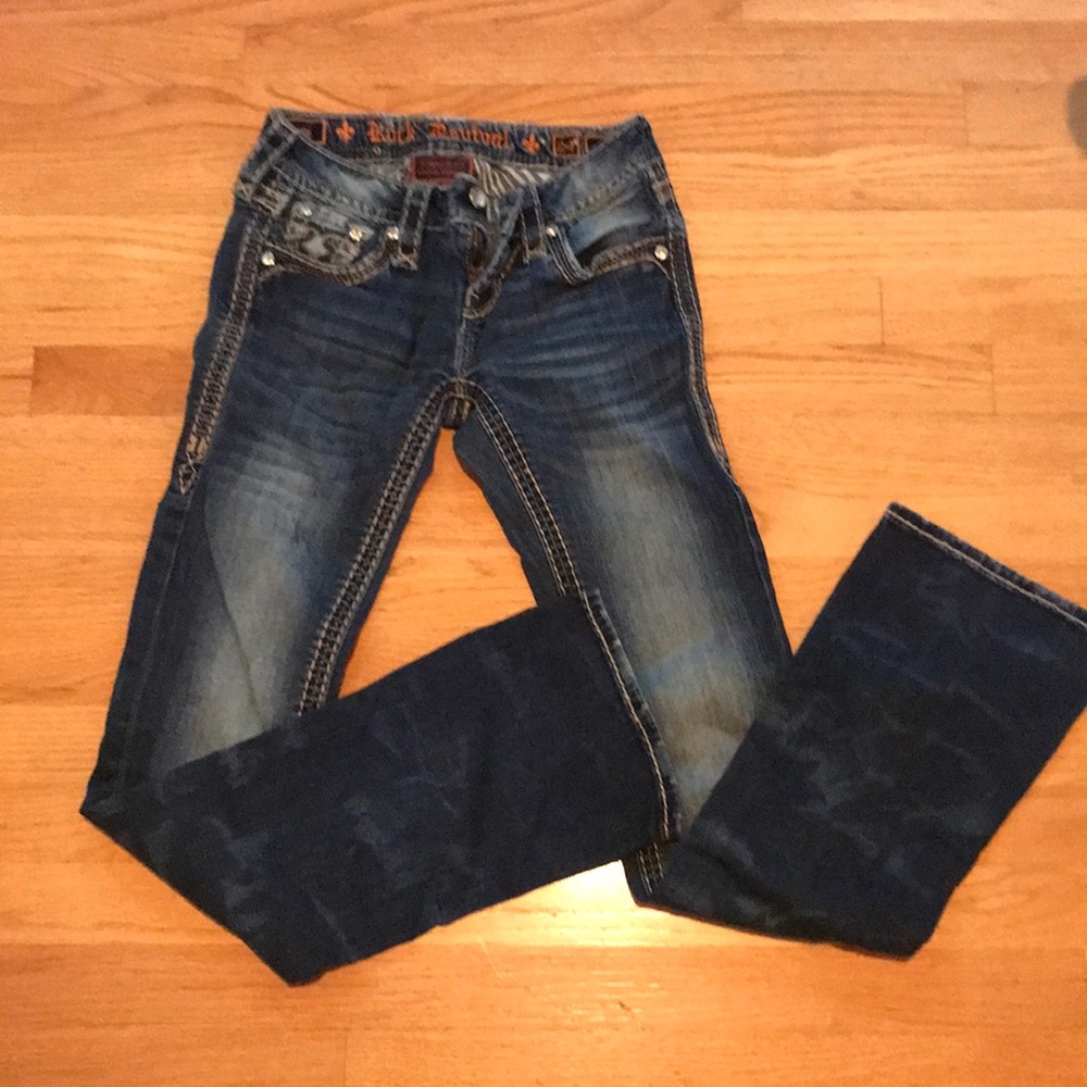 Rock Revival Betty 24 boot stretch 32” inseam. (SKU  147)